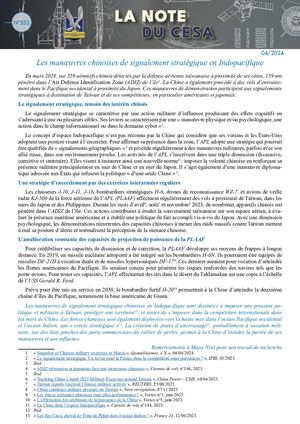 La note du cesa n° 553