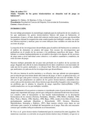 GESTOS TECNICOS BALONCESTO