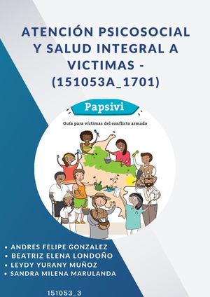 Modalidades De Atencion Papsivi