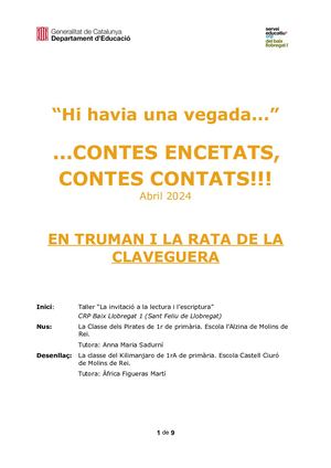 Conte 9 En Truman I La Rata De La Claveguera