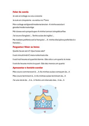 Trabalho De Francês