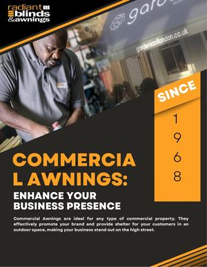 Commercial Awnings Enhance Your Business Presence
