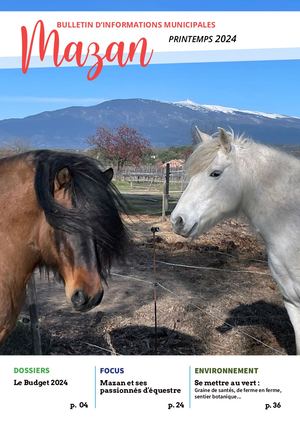 Mazan Infos Printemps 2024