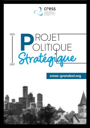 Projet politique et stratégique 2023 - 2027 CRESS Grand Est