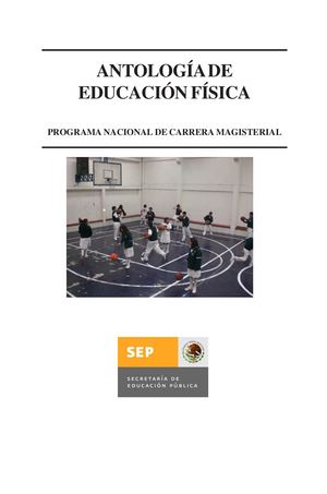 Antolog A De Educaci N F Sica Carrera Magisterial