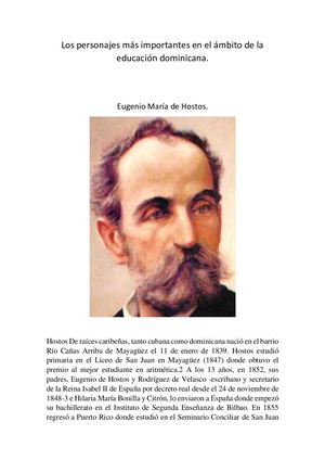 Personajes Importantes En El Ambito De La Educacion Dominicana (3)