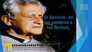 Cartilla El Servicio, De Las Palabras A Los Hechos