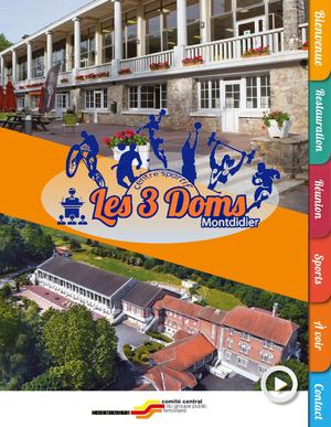 Centre Sportif Des 3 Doms Plaquette Interactive 2023