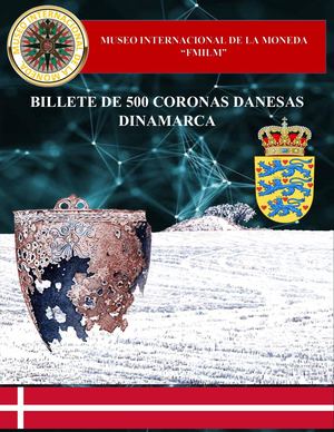 Billete De 500 Coronas Danesas Museo Internacional De La Moneda