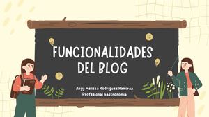 Funcionalidades Del Blog