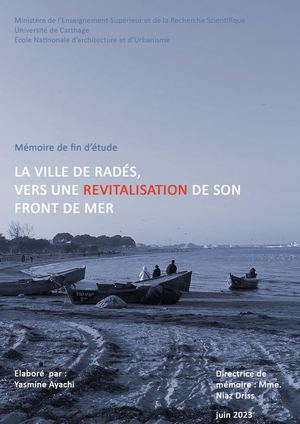 La ville de Radés , vers une revitalisation de son front de mer
