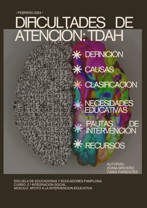 Revista Digital Dificultades De Atención, Tdha