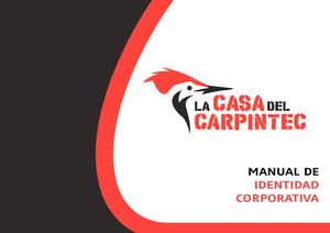Manual de identidad LA CASA DEL CARPINTEC
