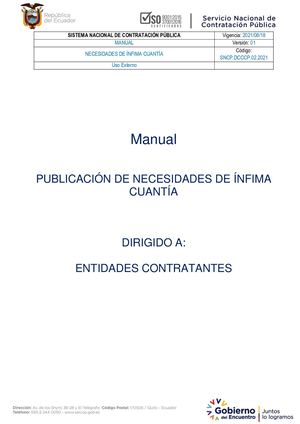1 Manual Para Infima Cuantía
