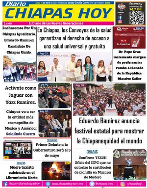 Chiapas Hoy 15 Abril2024