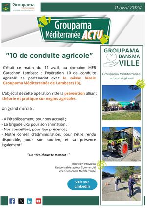 Actu 10 De Conduite Agricole 110424