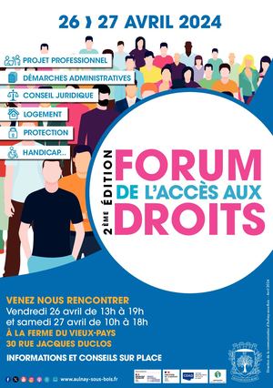 Programme - forum accès aux droits 2024