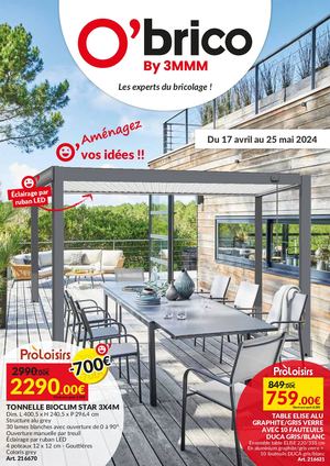 O'brico Avril - Mai 2024 - Aménagez vos Idées