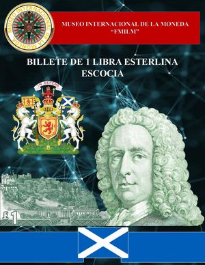 Billete De 1 Libra Esterlina De Escocia Museo Internacional De La Moneda