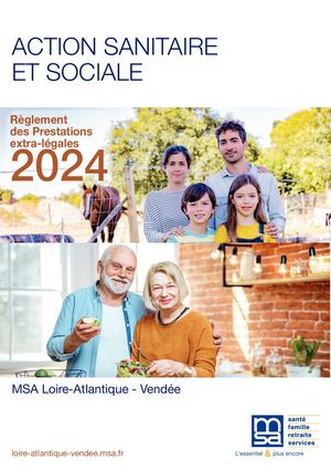 Règlement d'action sociale 2024