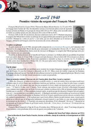 22 Avril 1940 Morel