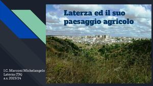Laterza ed il suo paesaggio agricolo