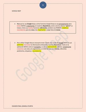 Google Keep Daniela Puerta Examen 8 1 Pdf