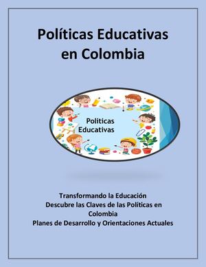 Cartilla Digital Sobre Las Politicas Educativas En Colombia