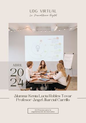 Segmentacion De Mercado Kenia Robles