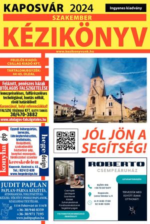 Kaposvár Kézikönyve 2024webre