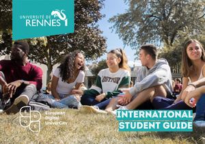 Guide d'accueil des étudiants internationaux