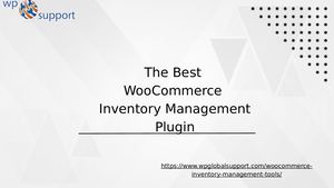 Woocommerce Inventory Management Plugin