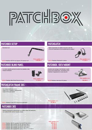 2 Page Patchbox Neutre