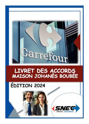 Livret Des Accords - MJB