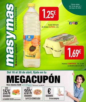 Oferta Válida Del 18 De Abril Al 1 De Mayo De 2024 Masymas Supermercados