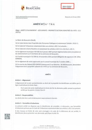 ARR 24 144 Arrêté 10 04 2024