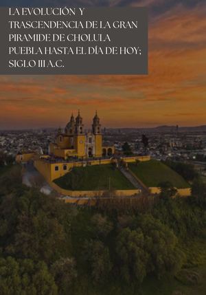Copy Of Revista La Gran Pirámide De Cholula