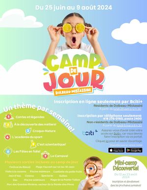 Camp de jour 2024