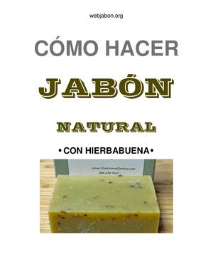 Cómo preparar jabón de hierbabuena: paso a paso para principiantes