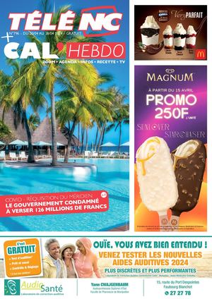 TELE NC + CAL'HEBDO n°796 - Du 20 au 26 AVRIL 2024