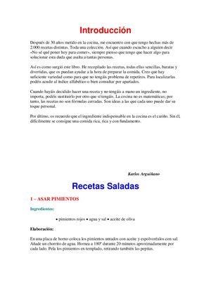 Arguiñano Karlos 1069 Recetas De Cocina