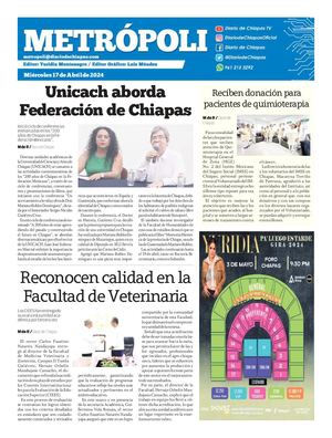 Metrópoli Miércoles 17 De Abril De 2024