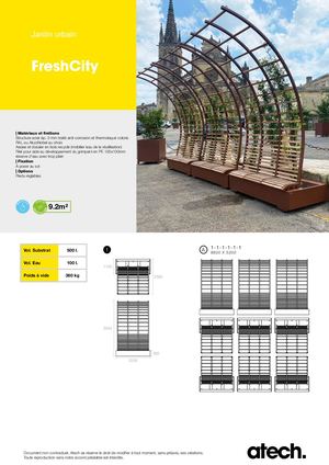 Atech Jardin Urbain Fresh City