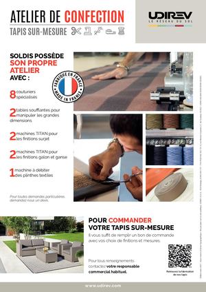 ATELIER TAPIS SUR-MESURE UDIREV - mars 2021