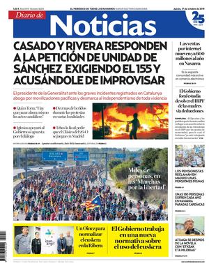 Diario de Noticias 20191017