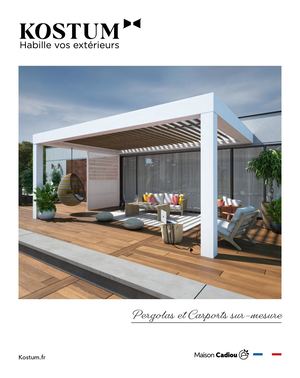 Catalogue Pergola carport Kostum 2024