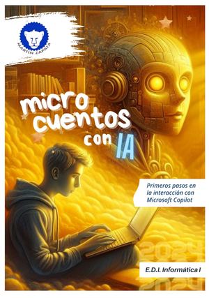 Microcuentos Con Inteligencia Artificial