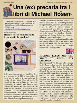 Una (ex) precaria tra i libri di Michael Rosen
