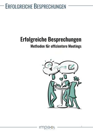 Erfolgreiche Besprechungen