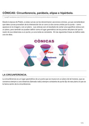 U3 S6 LO1 Elipse E Hiperbola (Revisar Cada Video).